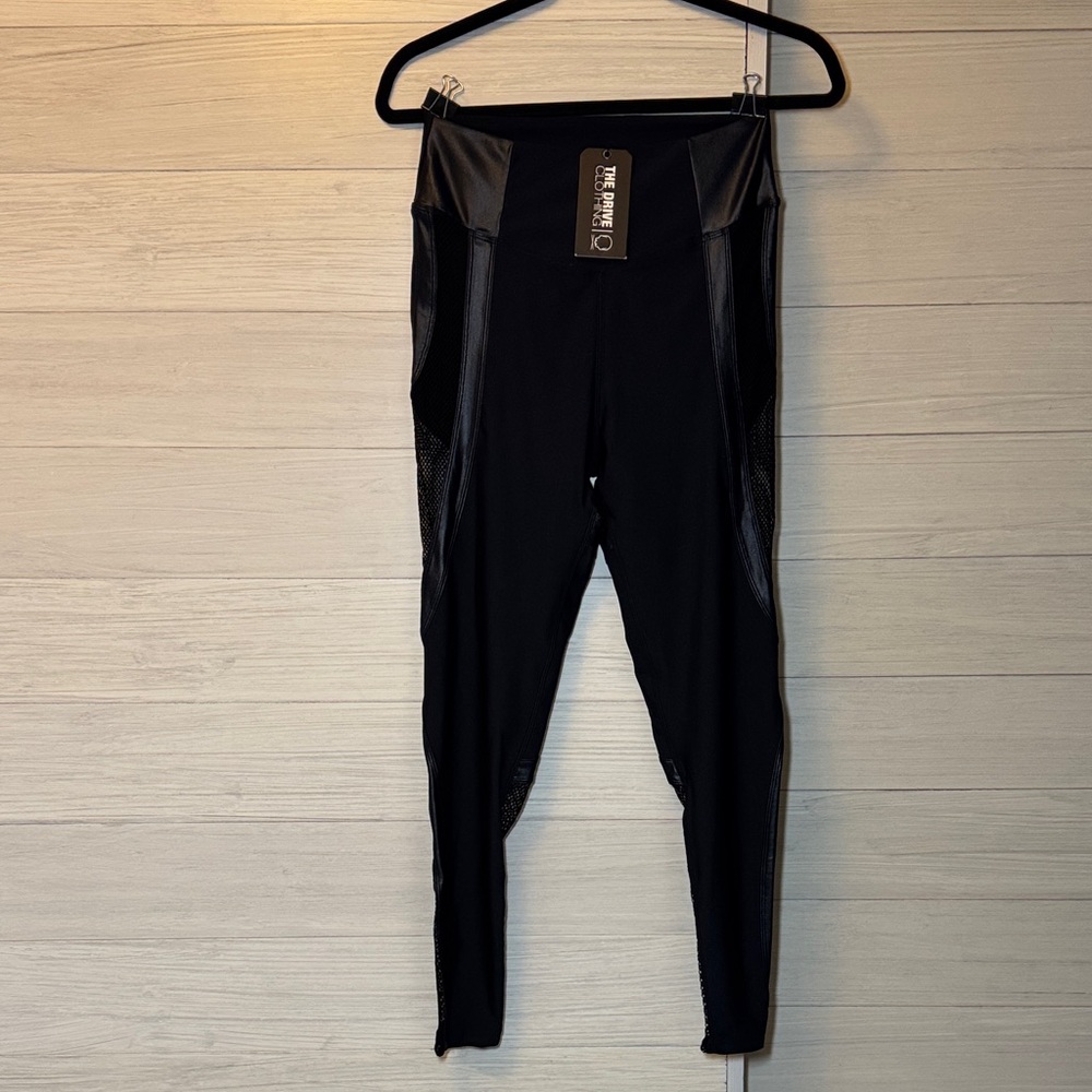 Black High-Waisted Leggings
